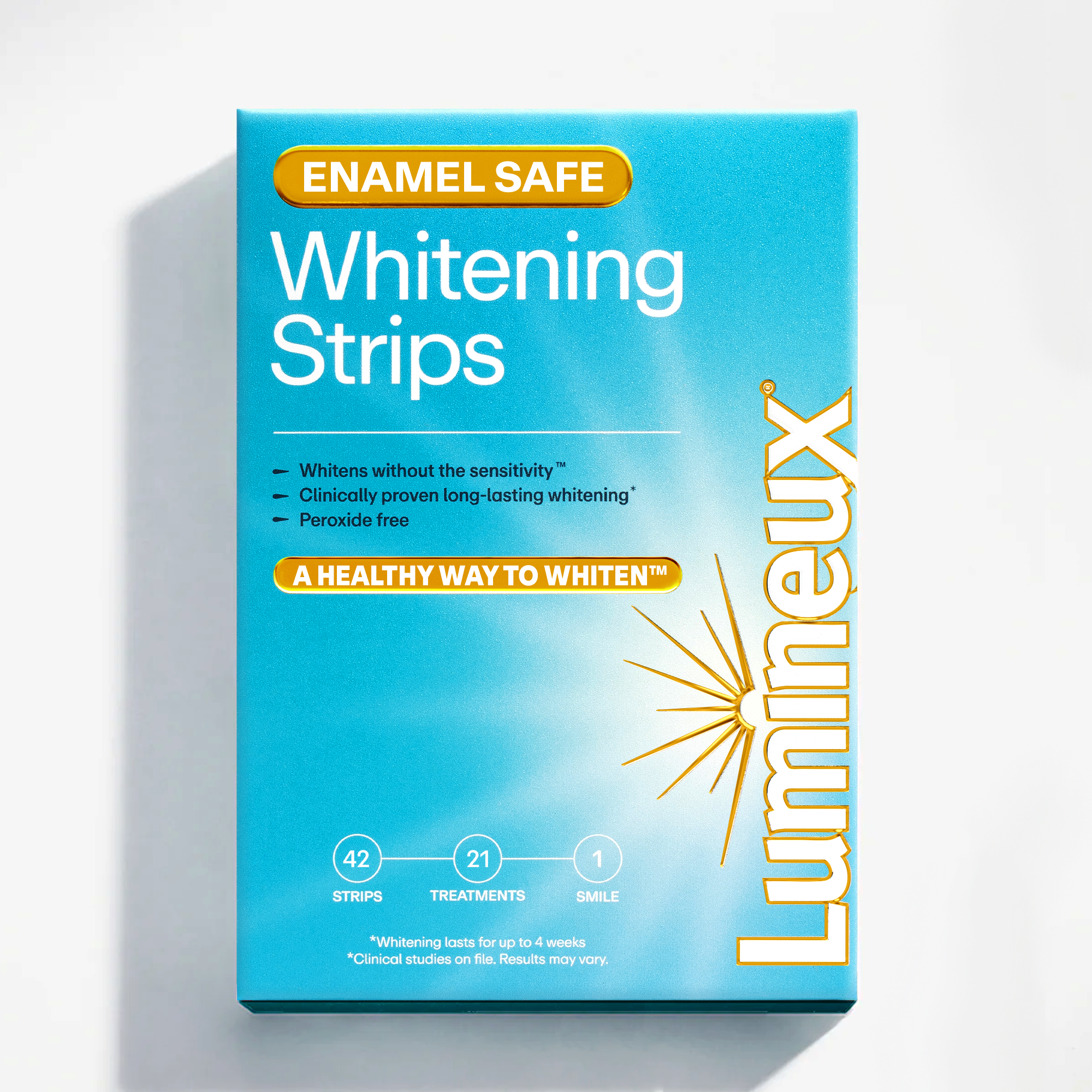 【New】whitening strips luminox （ホワイトニング） Lumineux Super Pack Whitening Strips