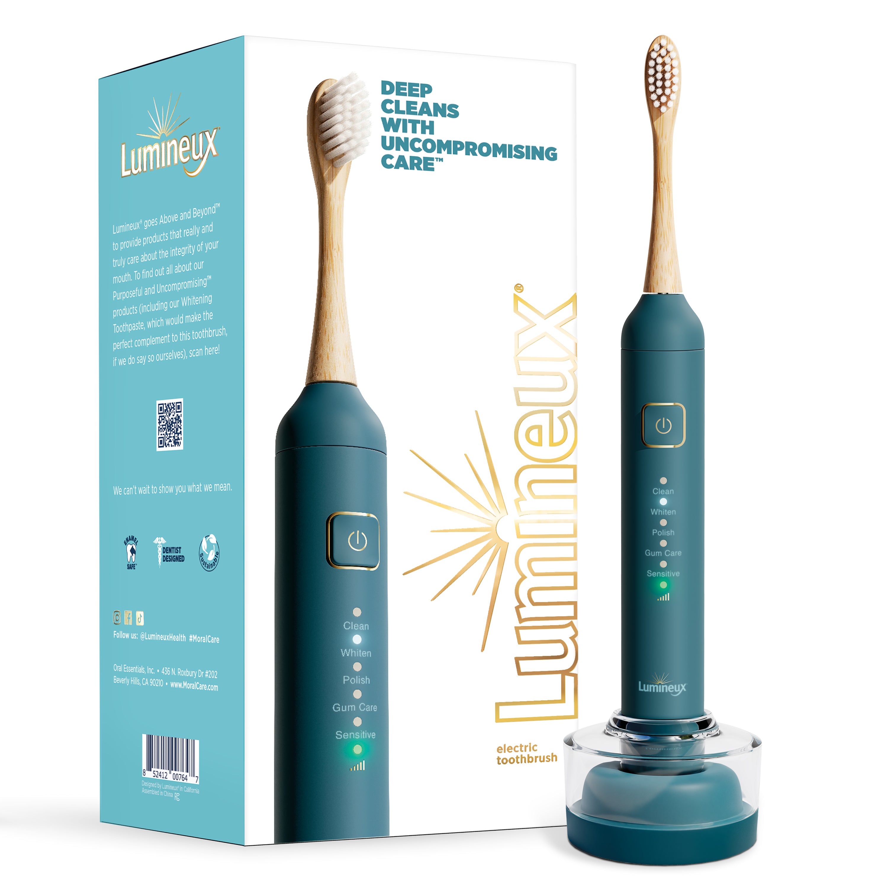 Lumineux® Sonic Electric Toothbrush (Deep Ocean)